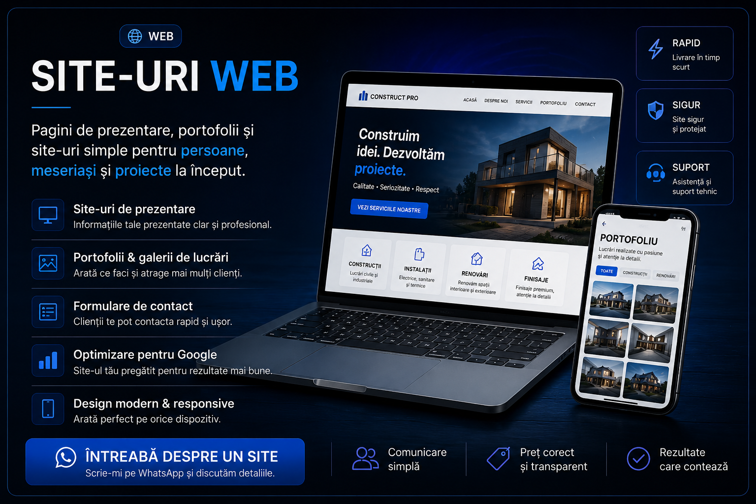 Web design Focșani - Făurit de Busuioc